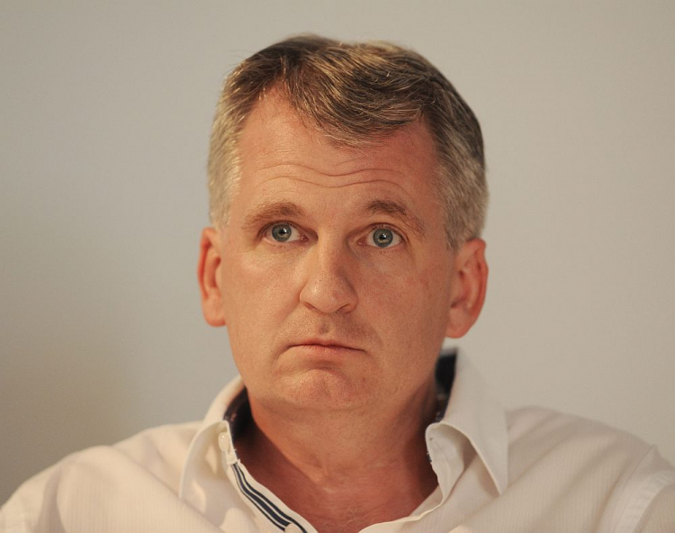 Timothy Snyder. Fot. PAP/A. Rybczyński