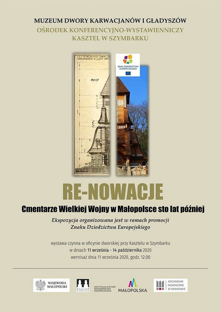 Wystawa „RE-NOWACJE / Cmentarze Wielkiej Wojny w Małopolsce sto lat później”