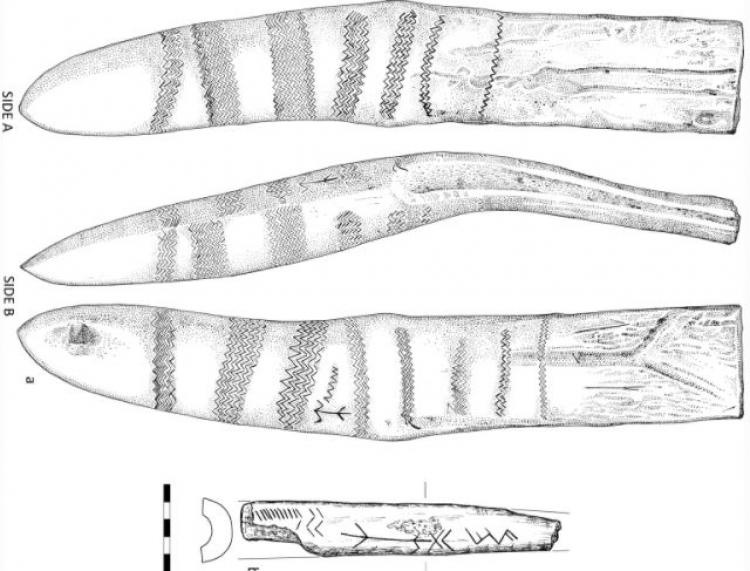 Obiekty znalezione w Rusinowie i Bolkowie na Pomorzu. Fot. "Journal of World Prehistory"