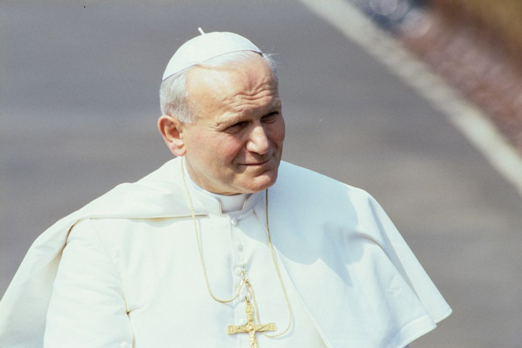 Papież Jan Paweł II. 1979 r. Fot. PAP/W. Kryński