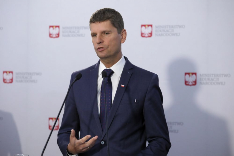 Minister edukacji narodowej Dariusz Piontkowski. Fot. PAP/P. Supernak