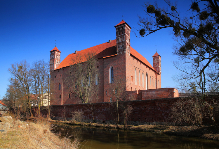 Lidzbark Warmiński, 19.03.2018. Zamek biskupów warmińskich z XIV w. Oddział Muzeum Warmii i Mazur. PAP/T. Waszczuk