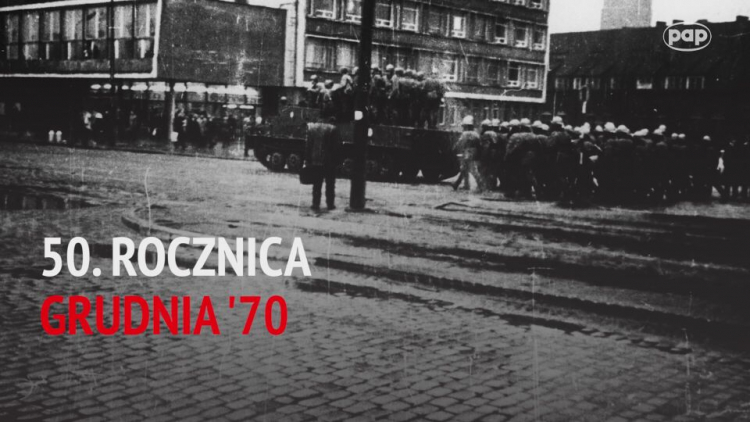 50. rocznica Grudnia '70. Źródło: Serwis Wideo PAP