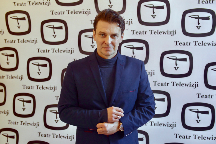 Aktor Marcin Kwaśny. Fot. PAP/J. Kamiński