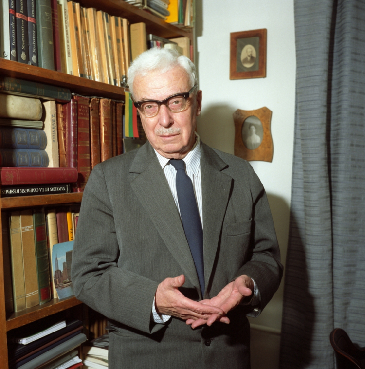 Stanisław Stomma, 1989 r. Fot. PAP/C. Słomiński