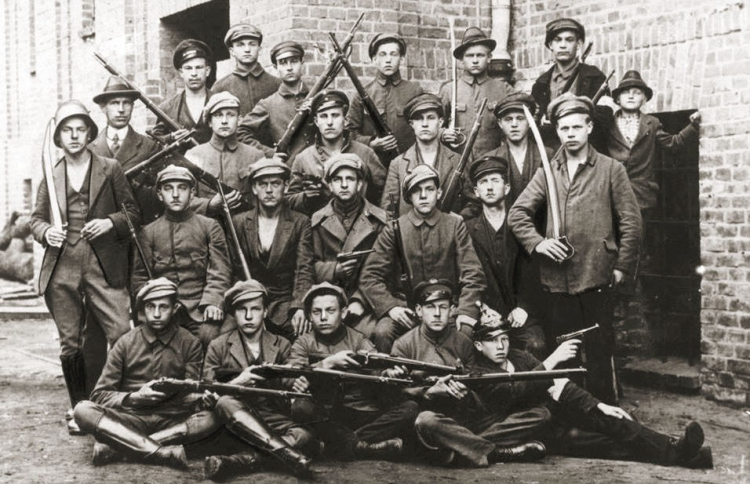Powstańcy śląscy w 1921 r. Źródło: Wikimedia Commons