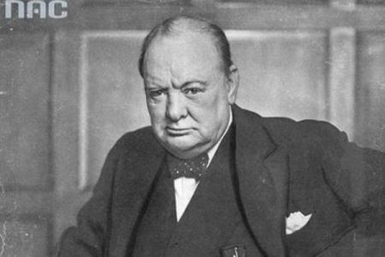 Winston Churchill. Źródło: NAC