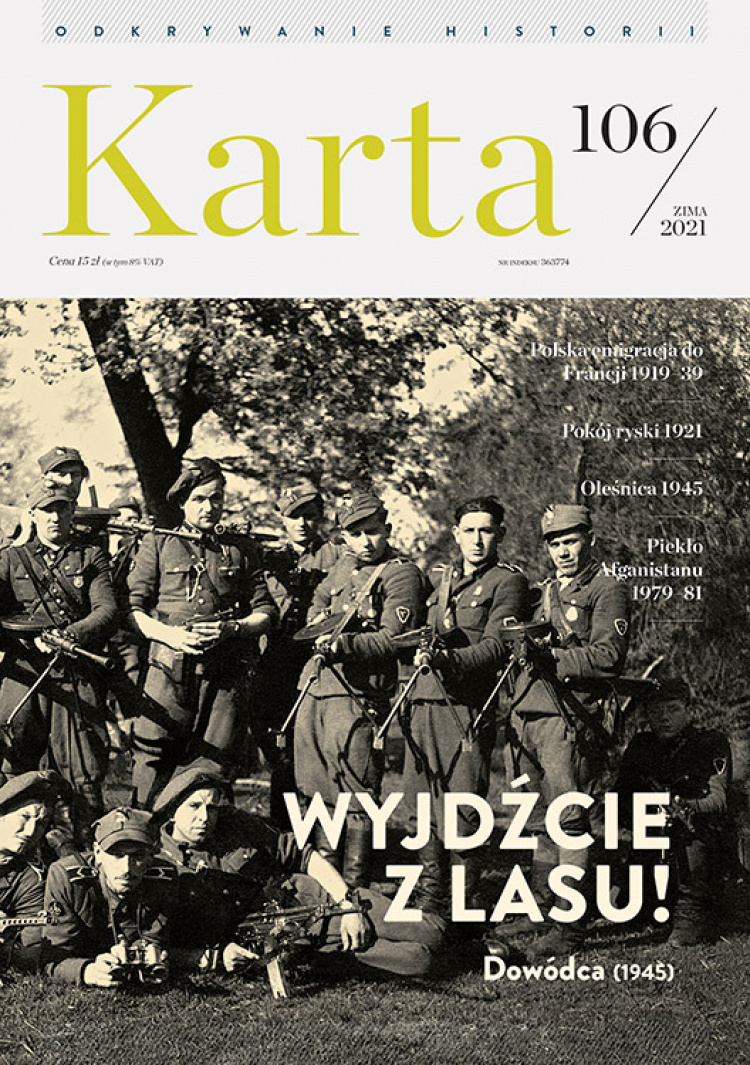 „Karta” 106/2021: opuszczanie lasu