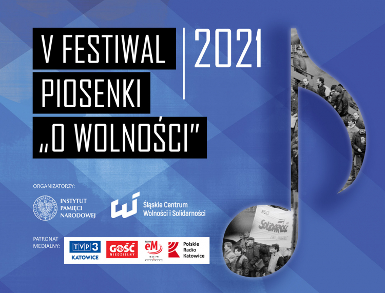 Festiwal Piosenki „O wolności”. Źródło: Śląskie Centrum Wolności i Solidarności