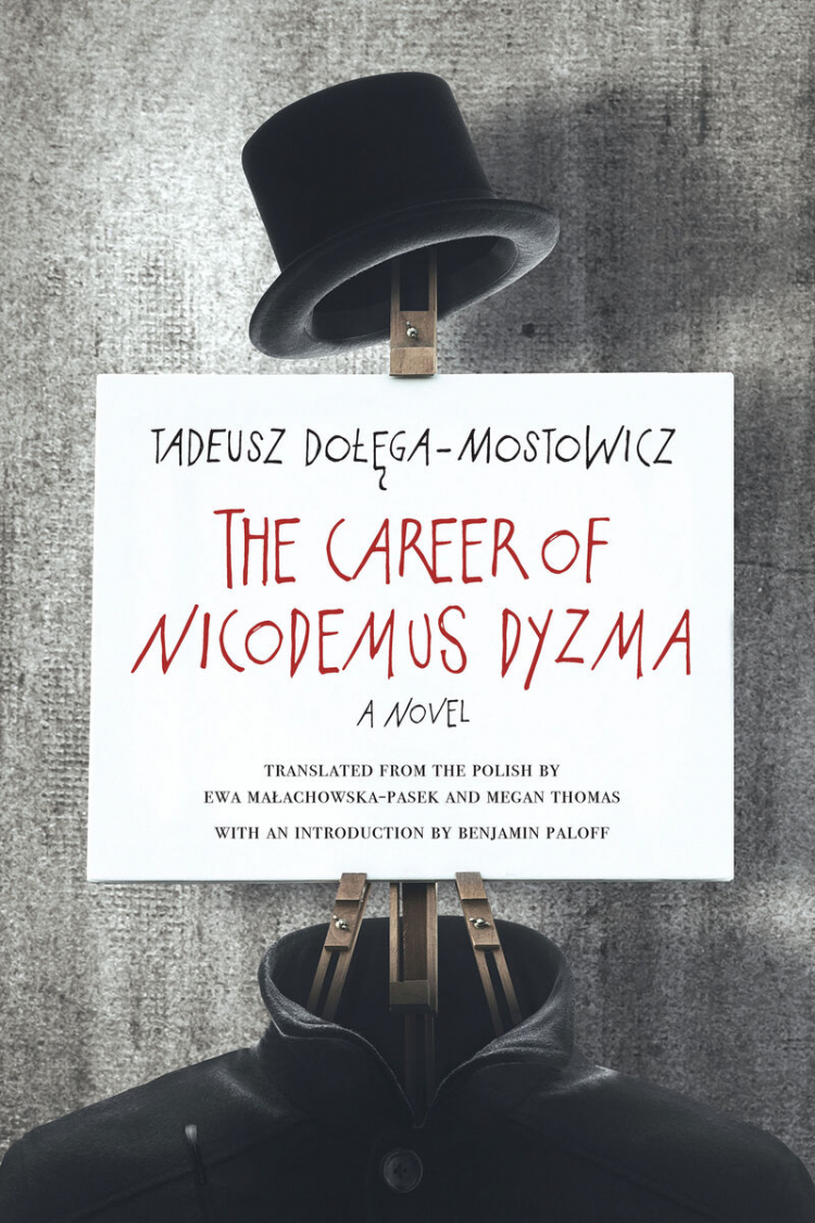 Okładka książki „The Career of Nicodemus Dyzma”. Źródło: Instytut Polski w Londynie
