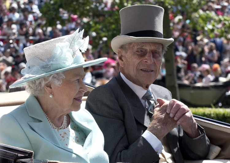 Ascot. 18 June 2015. Para królewska na wyścigach. Fot. PAP/EPA