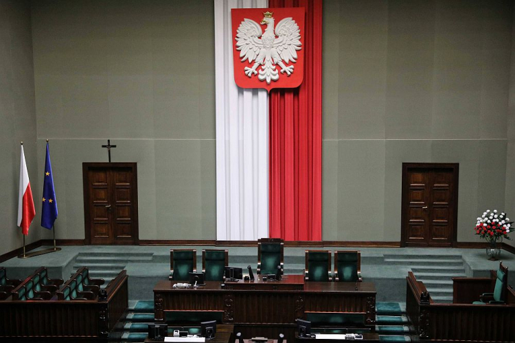 Sejm. Fot. PAP/T. Gzell