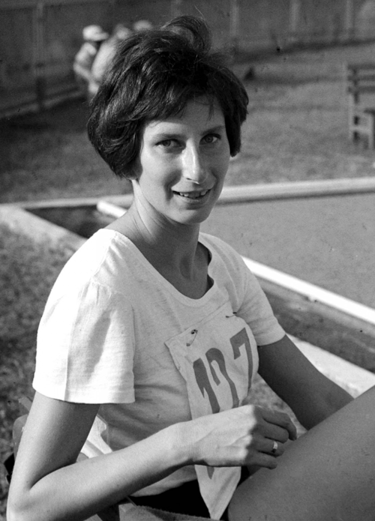 Irena Szewińska, 1970 r. Fot. PAP