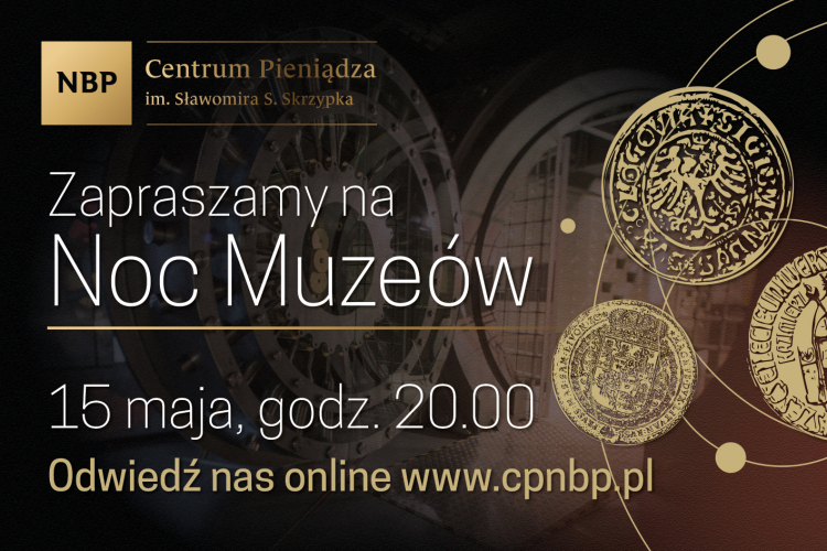 Wirtualna Noc Muzeów 2021 w Centrum Pieniądza NBP. Źródło: Narodowy Bank Polski