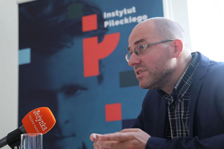 Dyrektor Instytutu Pileckiego Wojciech Kozłowski. Fot. PAP/T. Gzell