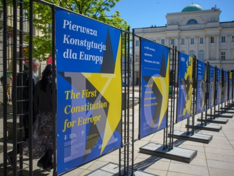 Wystawa „Pierwsza Konstytucja dla Europy”. Źródło: UM Warszawa