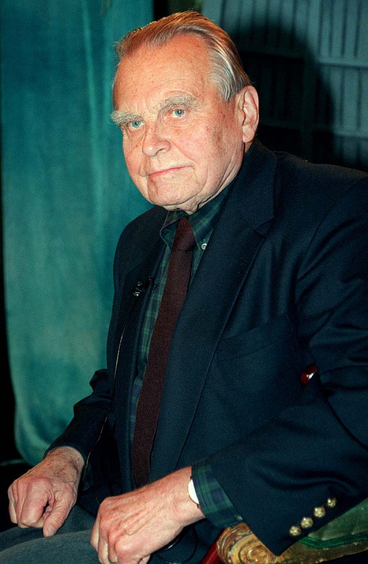 Czesław Miłosz. Fot. PAP/CAF/M. B. Brzozowski