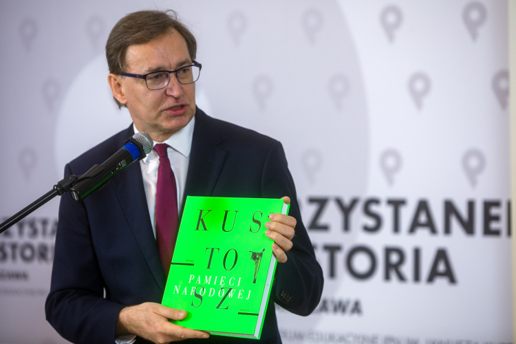 Prezes IPN Jarosław Szarek. Źródło: www.ipn.gov.pl