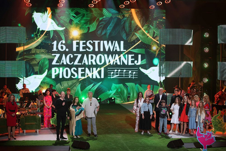 Finał 16. Festiwalu Zaczarowanej Piosenki w Centrum Kongresowym ICE Kraków. Fot. PAP/Ł. Gągulski