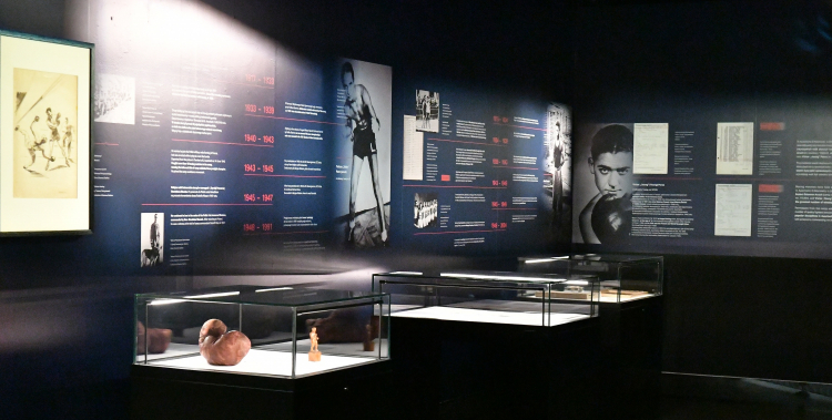 „Sport i sportowcy w KL Auschwitz”. Źródło: Muzeum Auschwitz