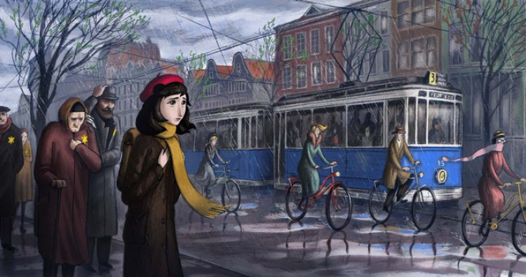 Kadr z filmu „Where Is Anne Frank?”  Ari Folmana. Mat. prasowe