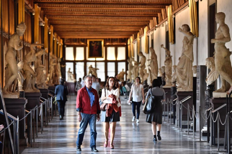 Galeria Uffizi. Fot. PAP/EPA