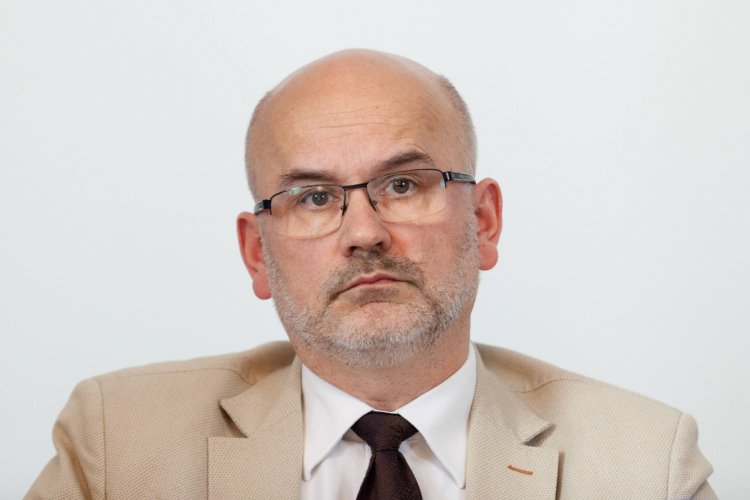 prof. Grzegorz Berendt, zastępca dyrektora Muzeum II Wojny światowej w Gdańsku. Fot. PAP/A. Guz