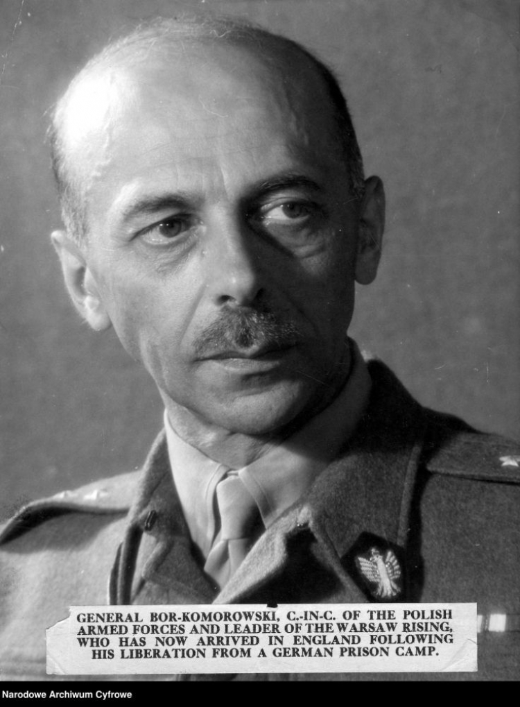 Gen. Tadeusz Bór-Komorowski. Fot. NAC