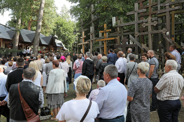 Uroczystości Święta Przemienienia Pańskiego w prawosławnym sanktuarium na św. Górze Grabarce. Fot. PAP/A. Reszko