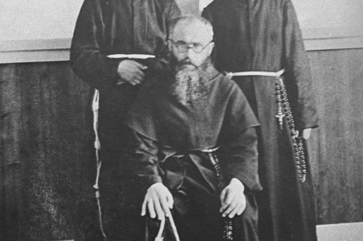 O. Maksymilian Kolbe. Fot. PAP/CAF/Reprodukcja