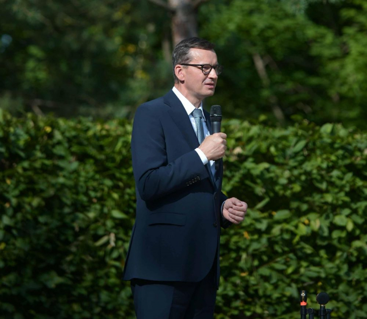 Premier Mateusz Morawiecki. Fot. PAP/M. Obara 