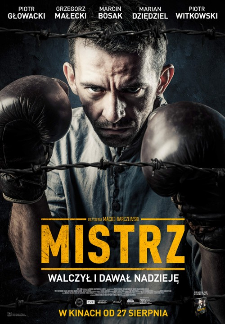 Plakat filmu „Mistrz”. Źródło: materiały prasowe