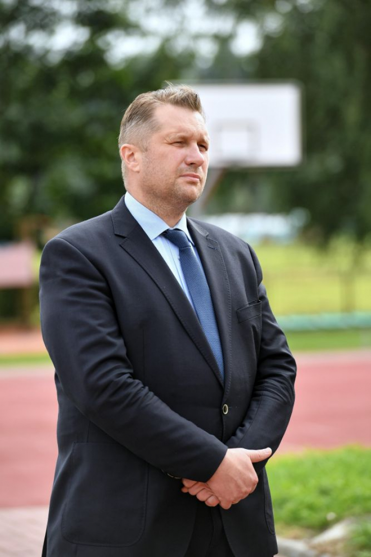 Minister edukacji i nauki Przemysław Czarnek. Fot. PAP/W. Jargiło