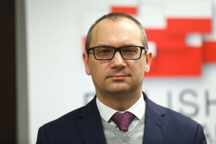 Prezes Polskiej Fundacji Narodowej Marcin Zarzecki. Fot. PAP/R. Guz