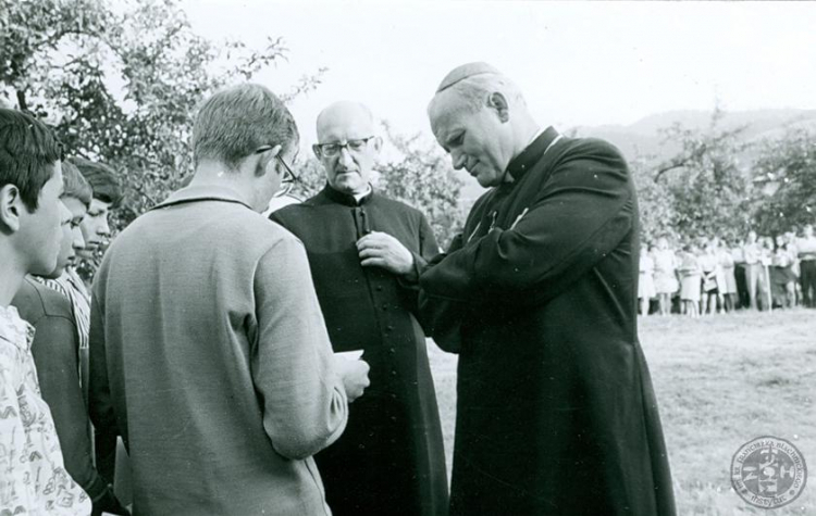 Ks. Franciszek Blachnicki i kard. Karol Wojtyła. Źródło: IPN/Instytut im. ks. Franciszka Blachnickiego