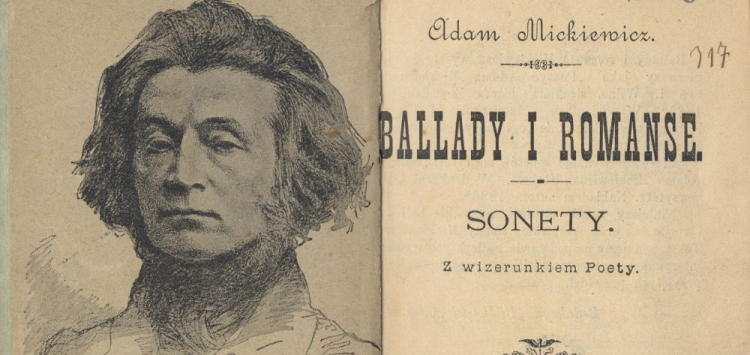 „Ballady i romanse” Adama Mickiewicza. Źródło: CBN Polona