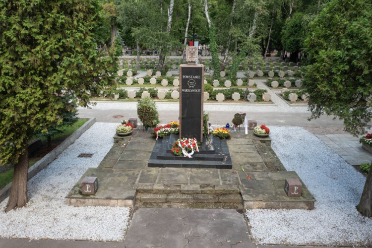 Pomnik Gloria Victis na Powązkach Wojskowych. Fot. PAP/A. Lange