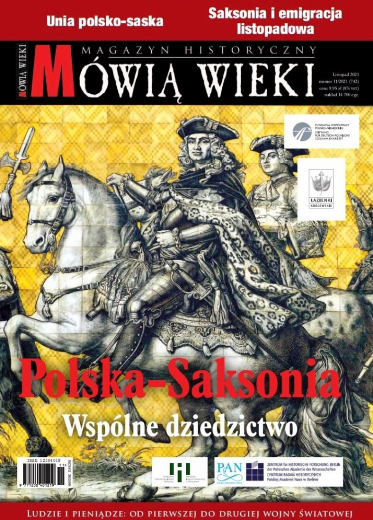 Listopadowe „Mówią wieki”: „Polska-Saksonia. Wspólne dziedzictwo”