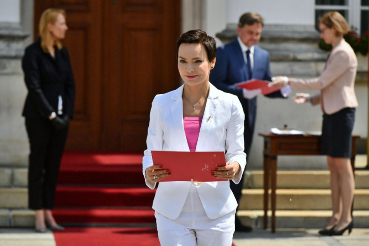 Prezes Polskiego Radia Agnieszka Kamińska. Fot. PAP/A. Lange