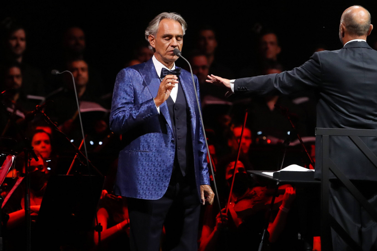 Andrea Bocelli. Fot. PAP/EPA