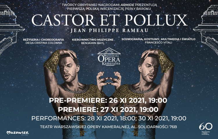 Opery „Castor et Pollux”. Źródło: Warszawska Opera Kameralna