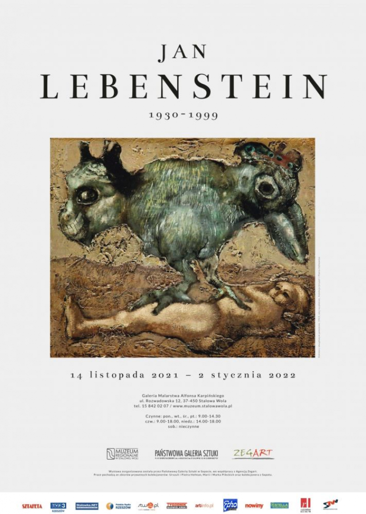 Wystawa „Jan Lebenstein 1930–1999” w Galerii Malarstwa Alfonsa Karpińskiego w Stalowej Woli