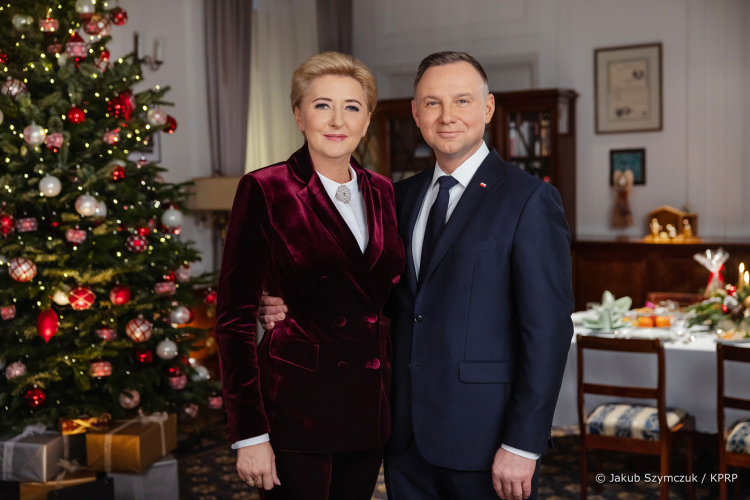 Andrzej Duda i Agata Kornhauser-Duda. Źródło: Prezydent.pl