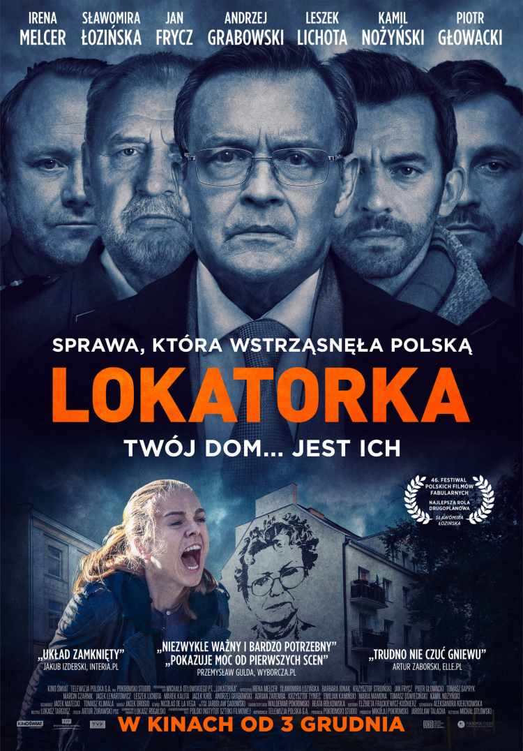 Plakat filmu „Lokatorka”. Źródło: materiały promocyjne