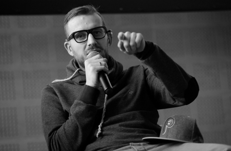 Raper Pjus (Karol Jerzy Nowakowski). Fot. PAP/B. Zborowski