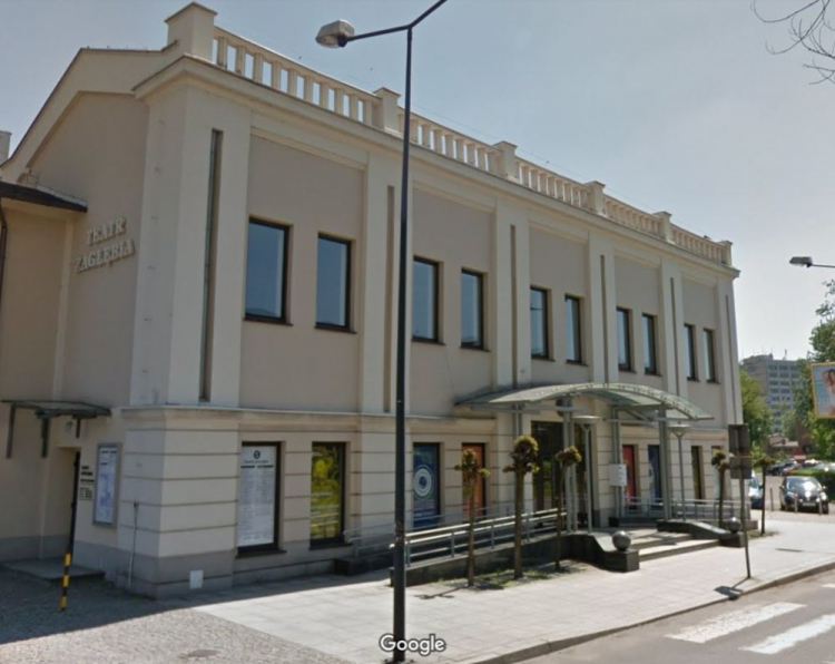 Teatr Zagłębia w Sosnowcu. Źródło: Google Maps – Street View