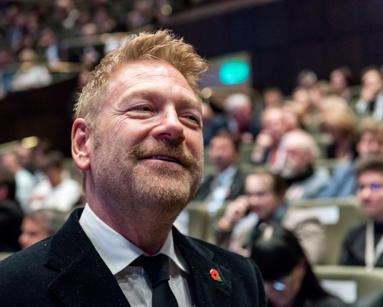 Brytyjski aktor, reżyser i scenarzysta Kenneth Branagh. Fot. PAP/T. Żmijewski