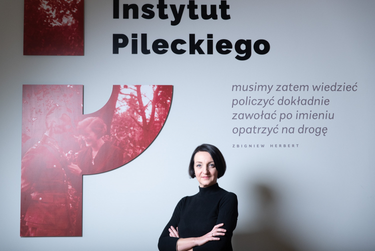 Dyrektor Instytutu Pileckiego prof. Magdalena Gawin. Źródło: Instytut Pileckiego