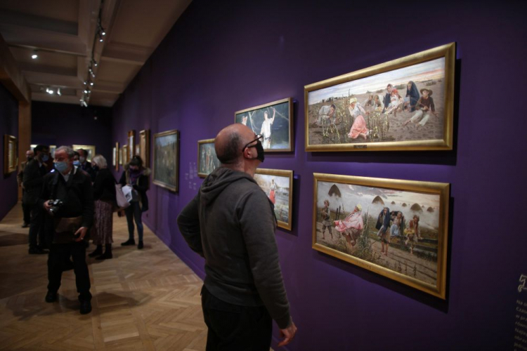 Wystawa „Jacek Malczewski romantyczny” w Muzeum Narodowym w Krakowie. Fot. PAP/Ł. Gągulski