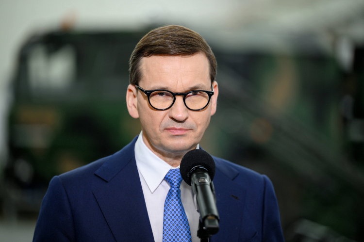 Premier Mateusz Morawiecki. Fot. PAP/P. Topolski